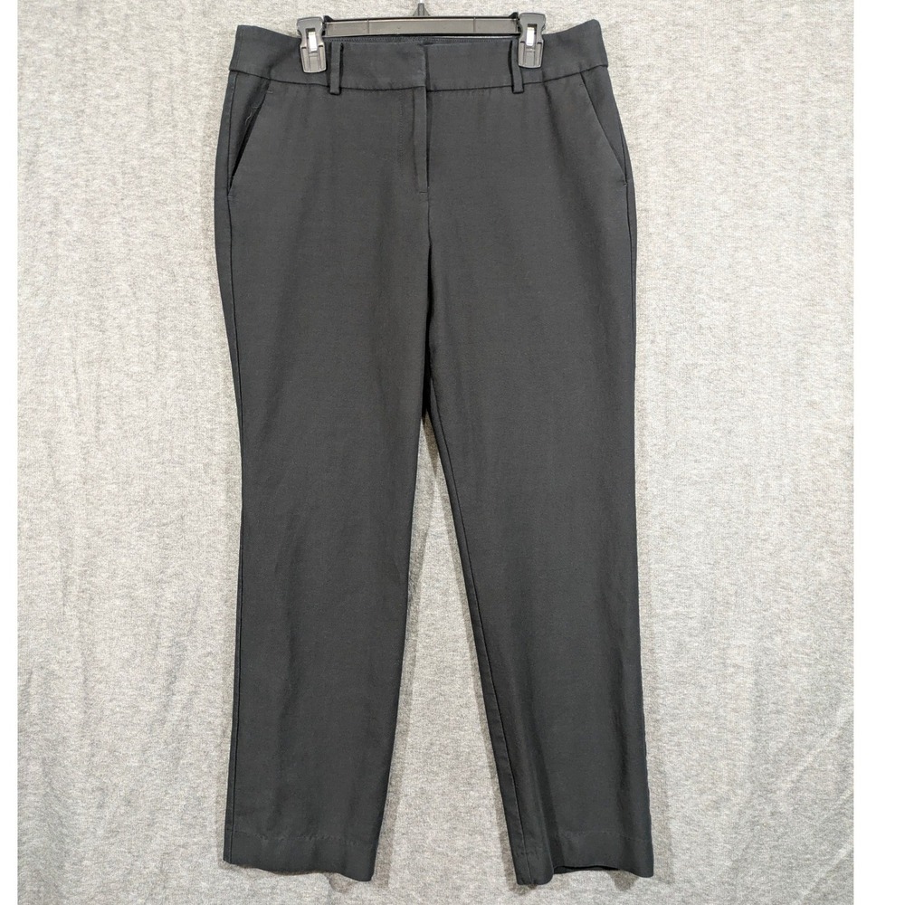 Talbots Classic Straight Womens Black‎ Pant Office Professional Size 12L